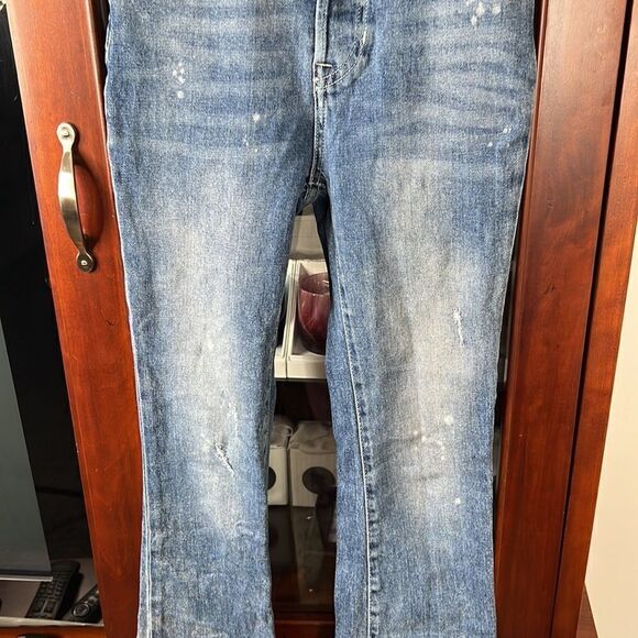 Free People Phoenix Crop Flare High Rise Jeans - Picture 4 of 12
